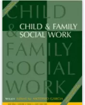 Child & Family Social Work journal cover